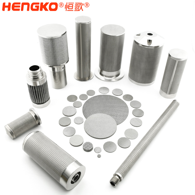 恒歌定制精密多孔不銹鋼燒結(jié)絲網(wǎng)濾芯高強(qiáng)度壽命長(zhǎng)_用于純水和氣體過(guò)濾 Featured Image