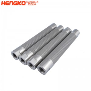 廠家0.2-120μm多孔燒結不銹鋼網(wǎng)濾芯_不銹鋼燒結網(wǎng)濾芯用于排污處理和制藥過濾