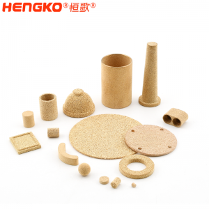 濾芯廠家定制微孔銅燒結粉末濾管排氣柔性耐高溫耐腐蝕3-90微米,制藥工業可用