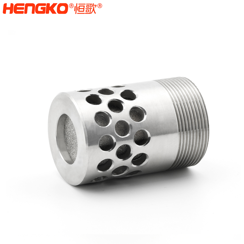 廠家定制不銹鋼氧氣傳感器外殼濾芯IP65級防水防爆耐壓傳感器外殼過濾殼體 Featured Image