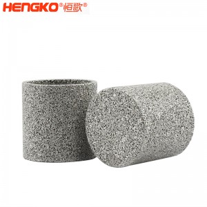 恒歌粉末燒結(jié)不銹鋼濾筒防塵透氣濾芯過濾精準(zhǔn)壽命長，應(yīng)用于化學(xué)分析