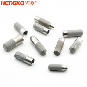 廠家生產(chǎn)0.2-90μm溫濕度傳感器不銹鋼探頭外殼防水防塵耐腐蝕，多種型號(hào)可定制