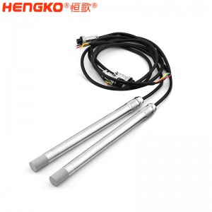 管道用溫濕度探頭 長桿通風(fēng)管道工業(yè)級(jí)防護(hù)溫濕度探頭