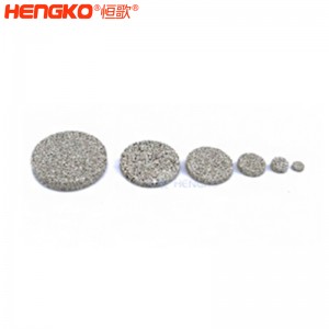 廠家直銷不銹鋼濾片耐腐蝕壽命長_316L不銹鋼粉末燒結(jié)濾芯支持來圖定制