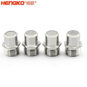 廠家定制有創(chuàng)呼吸機氣源入口醫(yī)療級316L不銹鋼過濾器濾芯防塵透氣耐腐蝕,用于呼吸機