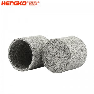 恒歌粉末燒結(jié)不銹鋼濾筒防塵透氣濾芯過濾精準(zhǔn)壽命長，應(yīng)用于化學(xué)分析