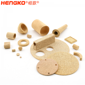 濾芯廠家定制微孔銅燒結粉末濾管排氣柔性耐高溫耐腐蝕3-90微米,制藥工業可用