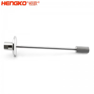 廠家批發316L不銹鋼長桿不銹鋼曝氣頭耐腐蝕防塵，用于二氧化碳/氧氣擴散