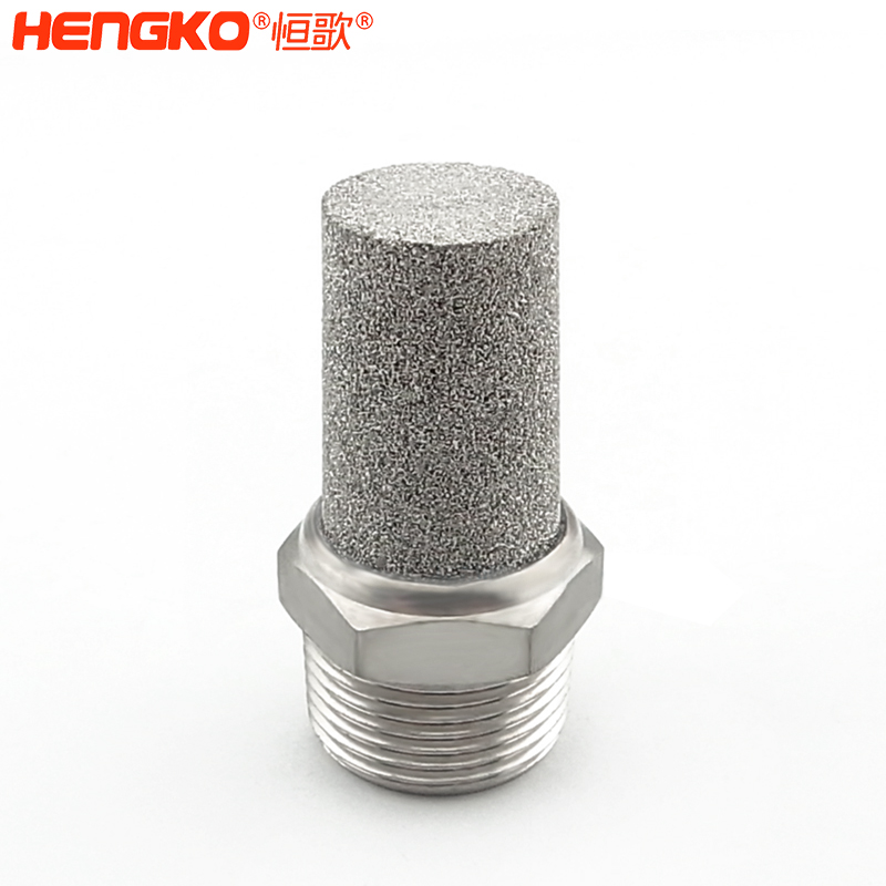 316不銹鋼粉末燒結消聲器_降噪音多規格氣動閥消音器氣動接頭 Featured Image