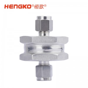 恒歌全焊接直通型過濾器_不銹鋼0.5微米過濾器