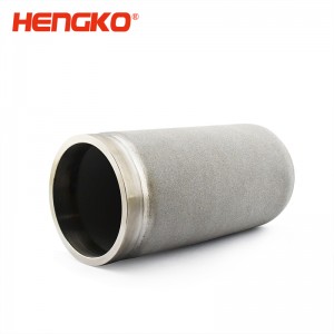 濾芯廠家生產(chǎn)不銹鋼過濾器多孔金屬粉末燒結(jié)濾芯耐高溫壽命長(zhǎng),用于制藥行業(yè)