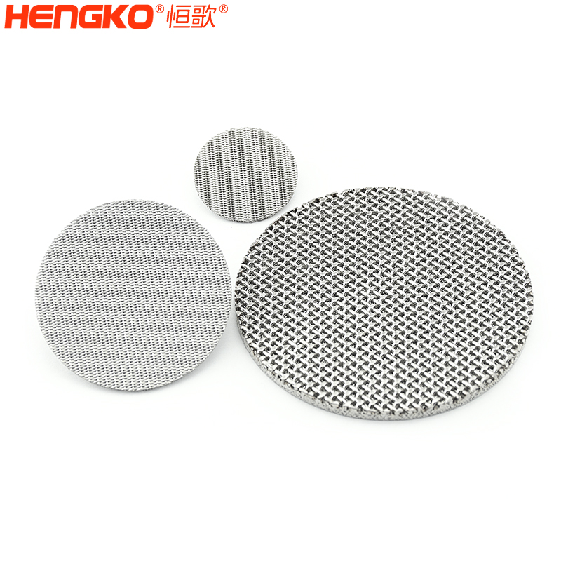 恒歌定制1-300微米316L不銹鋼燒結網圓濾片孔隙率高耐腐蝕_用于制藥行業 Featured Image