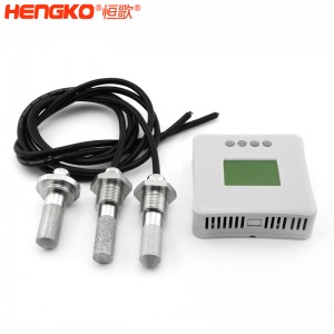 恒歌生產定制高靈敏IP65級防水溫濕度探測器探頭，用于農業氣象站