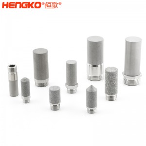 廠家來圖定制粉末燒結316L不銹鋼過濾器濾芯防塵耐腐蝕，用于化工制藥