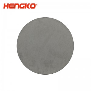 燒結不銹鋼過濾片防塵防爆透氣，廠家直銷微納米級多孔金屬濾芯