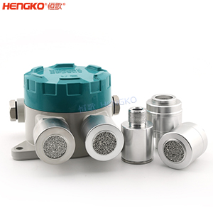 多孔不銹鋼可燃氣體泄漏探測器探頭螺紋保護帽,耐壓隔爆使用壽命長