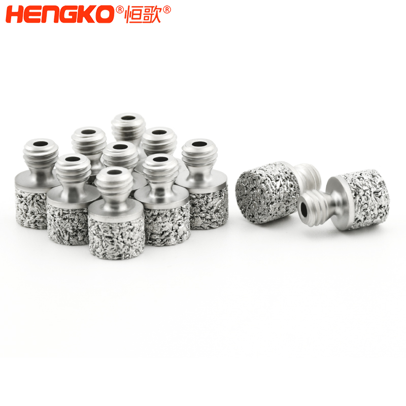 恒歌不銹鋼粉末燒結(jié)氣泡石型用于氣液體隔層傳送不銹鋼曝氣頭可定制 Featured Image