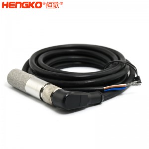 RHT系列高濕度雙防水土壤溫濕度傳感器探頭高靈敏高精度，用于溫室花園測量